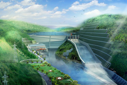 宿城老挝南塔河1号水电站项目